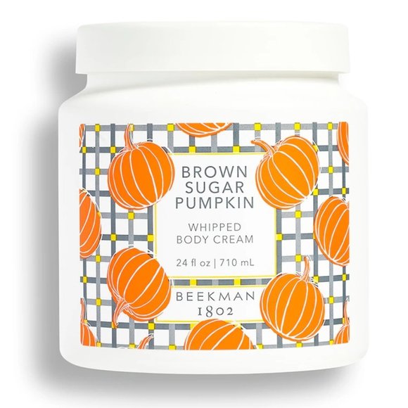 Beekman 24oz MEGA Jumbo size Whipped Body Cream Sugar Pumpkin Fresh Air Pure - Picture 2 of 5